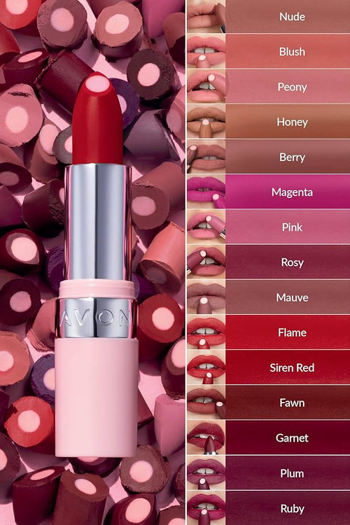 رژ لب مات هیدراماتیک آون AVON.