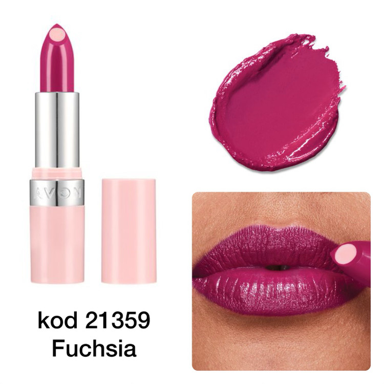 رژ لب درخشان هیدراماتیک آون AVON _ ارغوانی