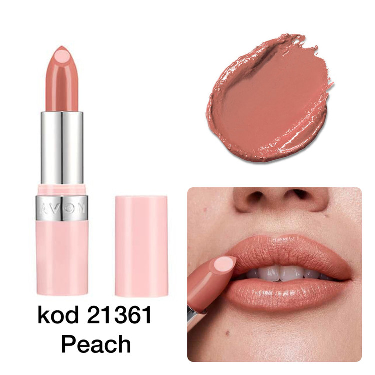 رژ لب درخشان هیدراماتیک آون AVON.هلویی