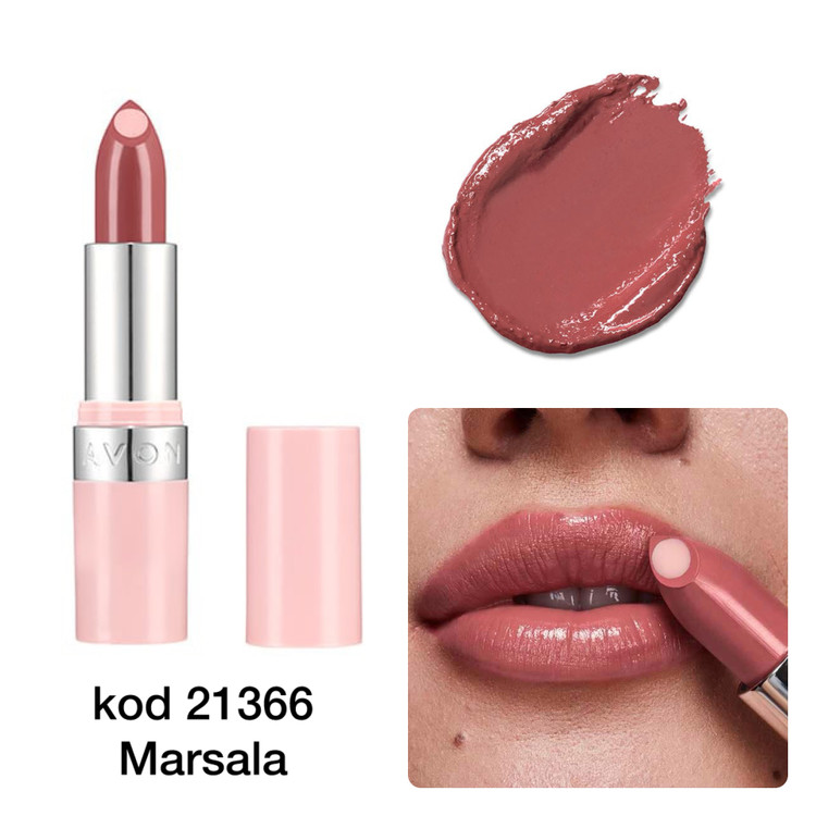 رژ لب درخشان هیدراماتیک آون AVON _ آجری