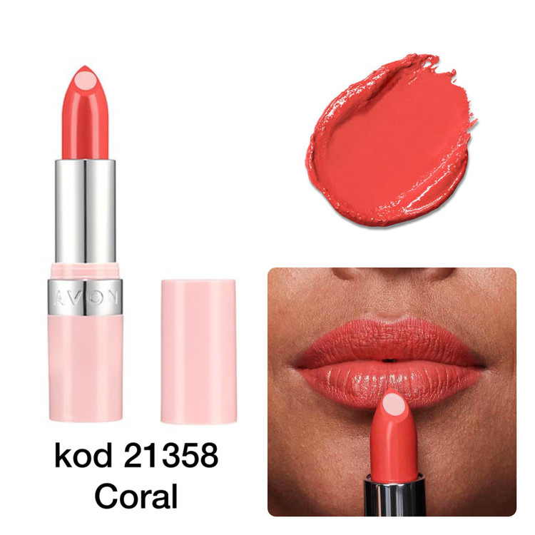 رژ لب درخشان هیدراماتیک آون AVON _ مرجانی