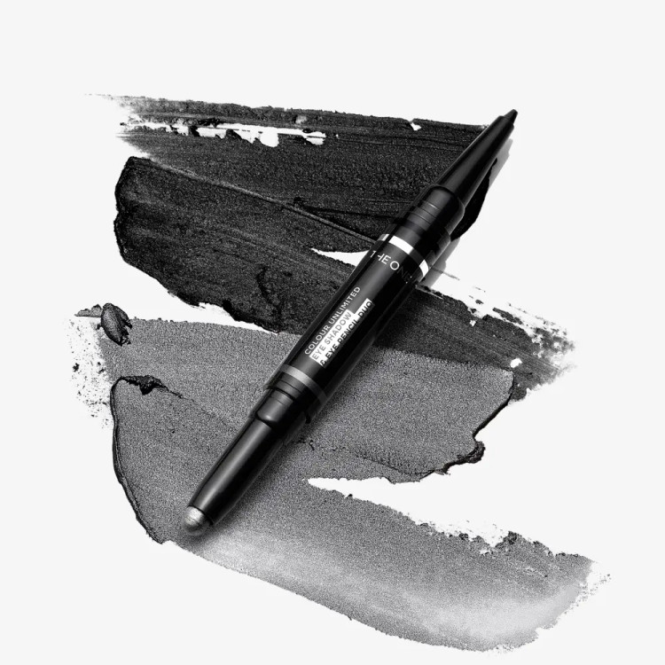 سایه ومداد چشم دوکاره رنگی زیبا آنلیمیتید دوان اوریفلم 46353 _ کبالتی دودی