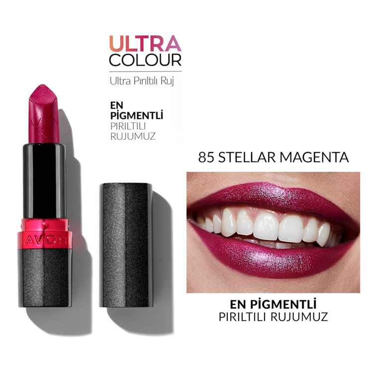 رژلب ویتامینه براق اولترا اورجینال برندAvon _ کد 85