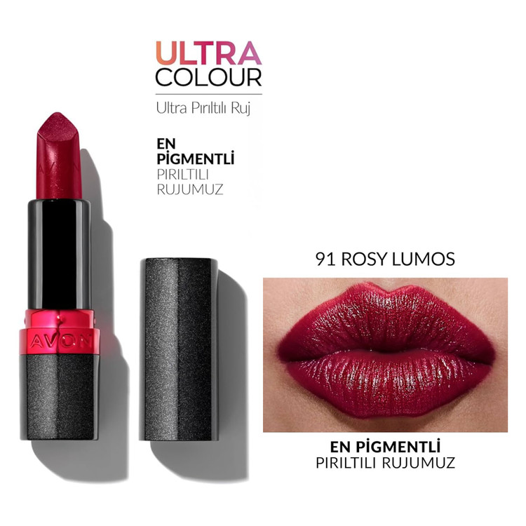 رژلب ویتامینه براق اولترا اورجینال برندAvon _ کد 91