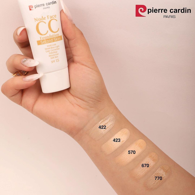 سی سی کرم اورجینال پیرکاردین مدل نود فیس spf15