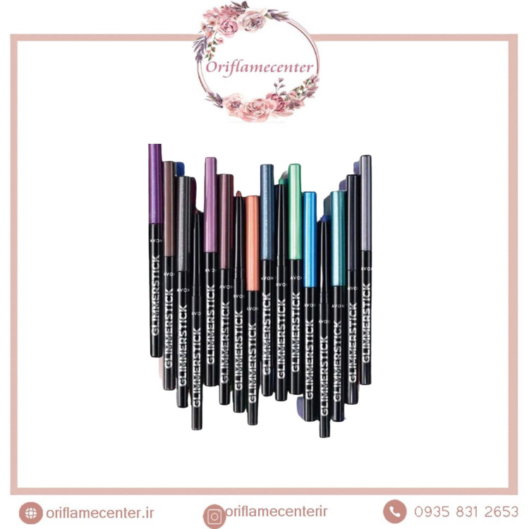 مداد چشم رنگی متالیک آون Avon