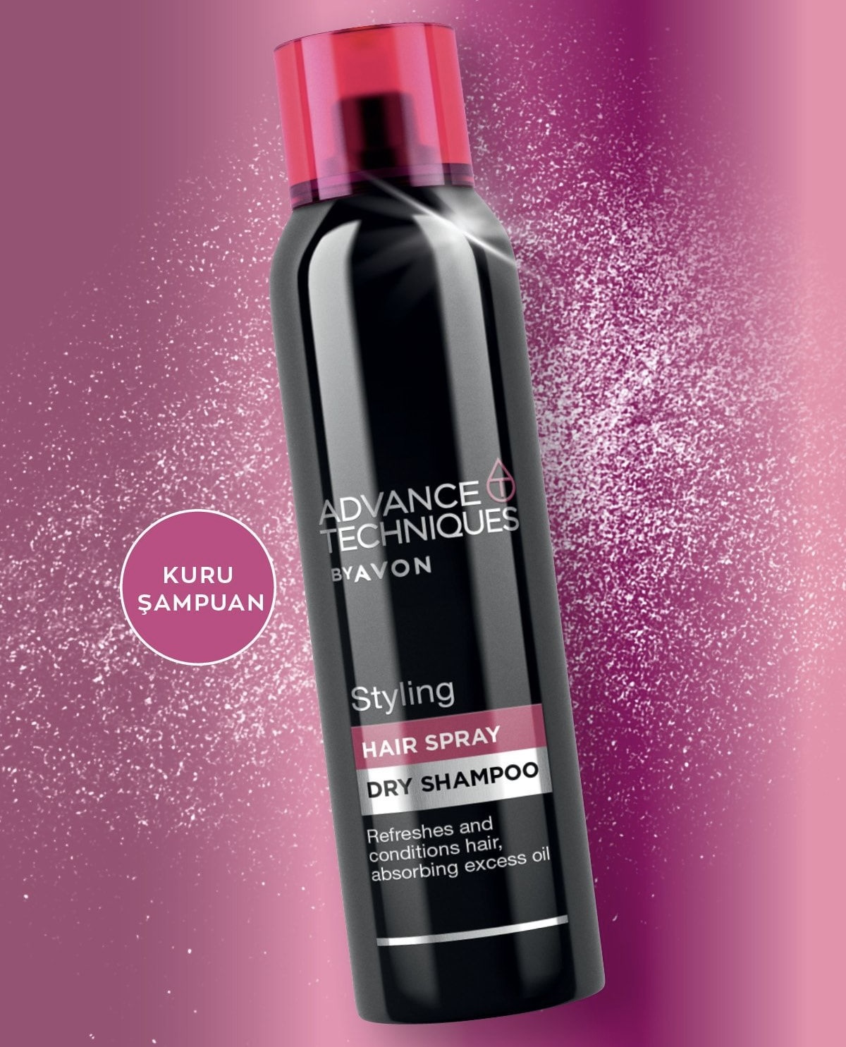 شامپو خشک ادونس اورجینال آونAVON _ ۱۵۰میل