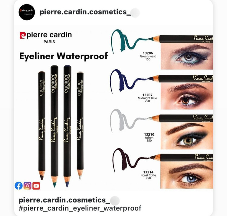 مداد چشم رنگی ضدآب اورجینال پیرکاردین _ ۰/۴گرم