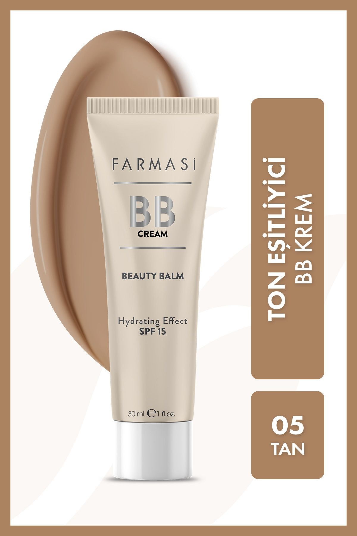 بی بی کرم آبرسان اورحینال فارماسی_ ۳۰میل spf30 _ برنز ۰۵