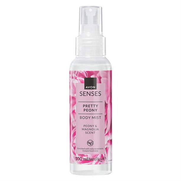 بادی میست سنسز با رایحه گل صدتومنی و مگنولیا اورجینال آونAvon_ 100ml