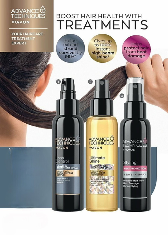 اسپی مو ضدحرارت ادونس اورجینال آونAvon_100ml