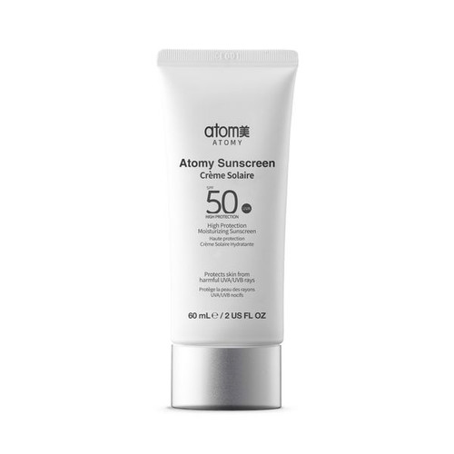 ضد آفتاب اتمی +Spf50 ( بدون رنگ ) درمانی - ضدلک و تیره گی پوست _ ۶۰میل
