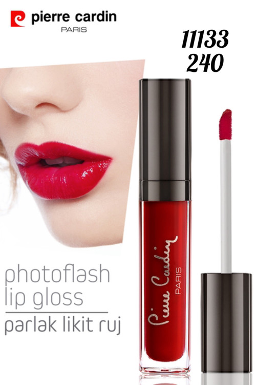 لیپ گلاس ( رژلب مایع ) فتو فلش اورجینال پیرکاردین Red Fire _ 11133 _ 240