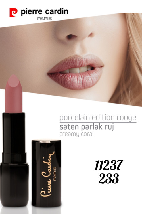 Creamy Coral _ 11237 _ 233 رژلب خامه ای پرسلان اورحینال پیرکاردین