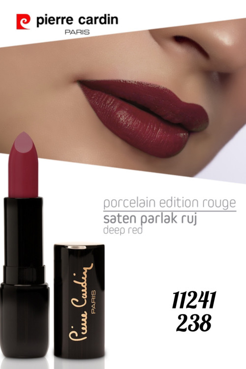 Deep Red _11241 _ 238 رژلب خامه ای پرسلان اورحینال پیرکاردین