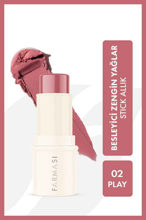 رژگونه استیکی فارماسی _ 02 PLAY