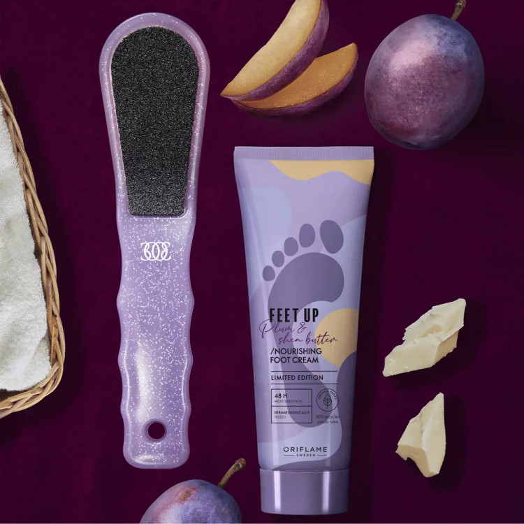 کرم پا تغذیه کننده با کره شی و عصاره آلو سیاه ۴۶۶۳۶ _۷۵میل