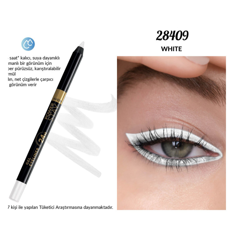 خط چشم ژله ای 24 ساعته پاور استی اورجینال آونAvon _ 28409