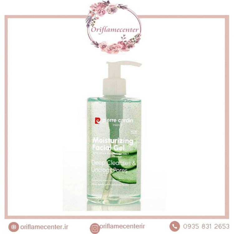 فیس واش مرطوب کنتده پوست با عصاره آلورا و رزماری اورجینال پیرکاردین _ ۳۵۰میل