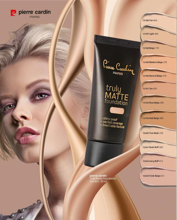 کرم پودر کاملا مات اورجینال پیرکاردین _۳۰میل