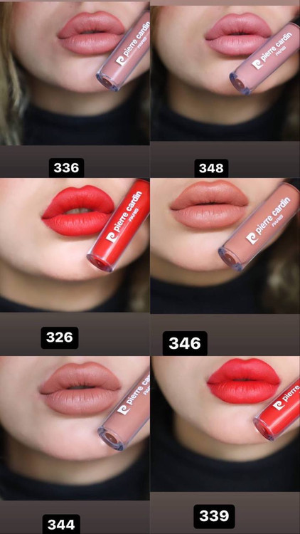 رژلب مایع ماندگار ضدبوسه پیرکاردینPierre Cardin