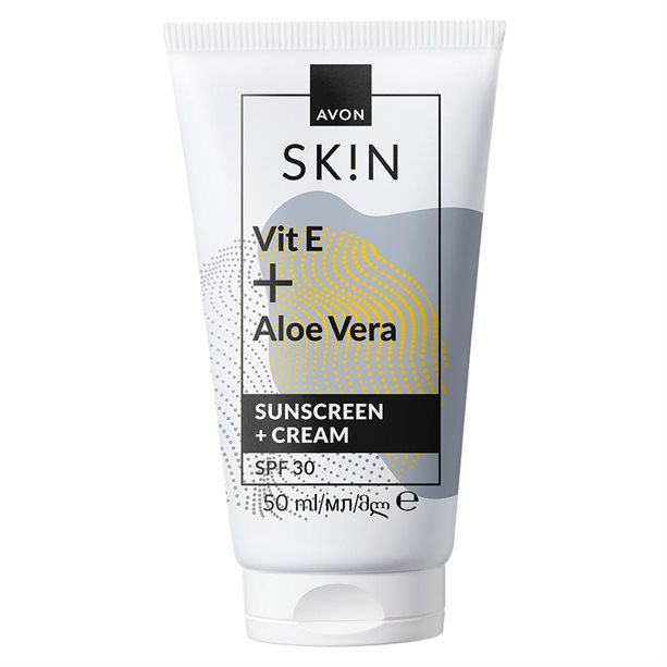 کرم روز و کرم ضدآفتاب با ویتامین E و آلورا اورجینال آون spf30