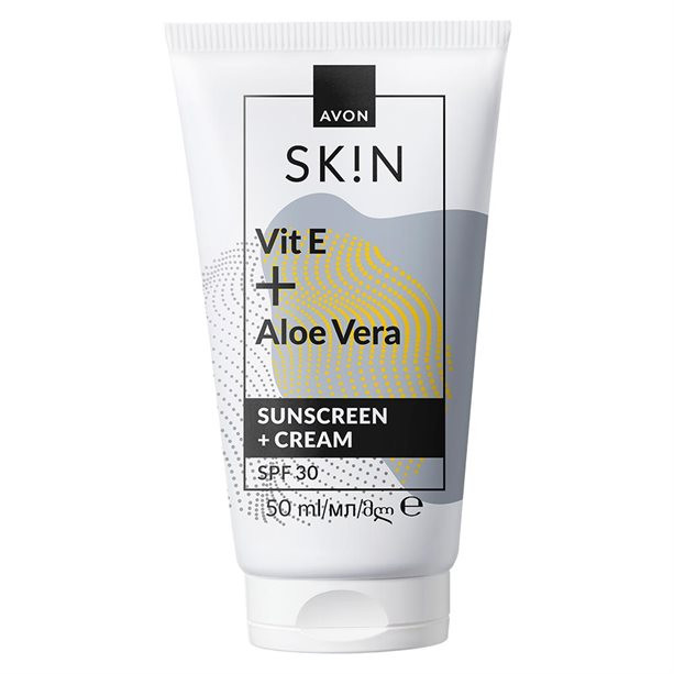 کرم روز و کرم ضدآفتاب با ویتامین E و آلورا اورجینال آون spf30
