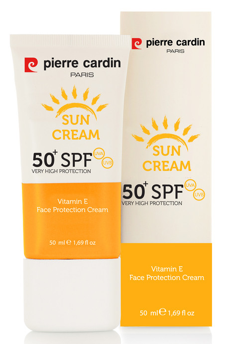 کرم ضدآفتاب ضدلک و محافظت کننده صورت و بدن اورجینال پیرکاردین +spf50 _ حجم ۵۰میل
