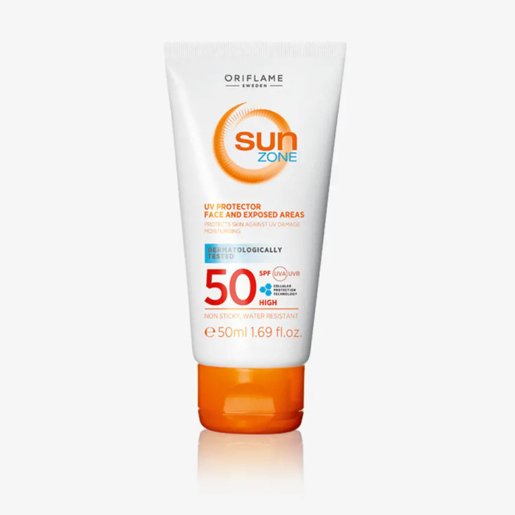 کرم ضدآفتاب سان زون Spf50 _ حجم ۵۰میل 23378