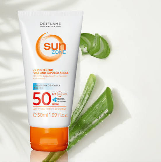 کرم ضدآفتاب سان زون Spf50 _ حجم ۵۰میل 23378