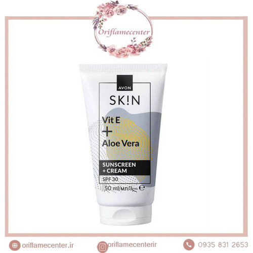 کرم روز و کرم ضدآفتاب با ویتامین E و آلورا اورجینال آون spf30