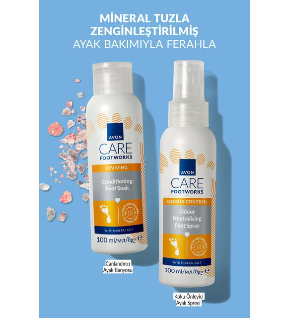 حمام پا احیاکنتده و معدنی اورجینال آون _ ۱۰۰میل