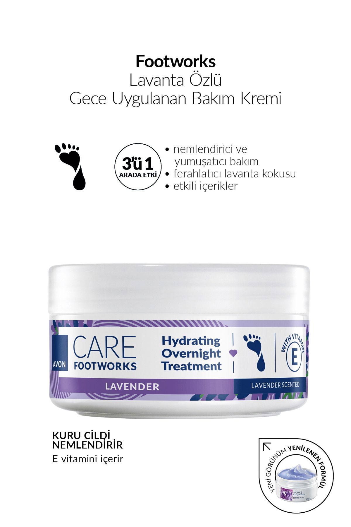 کرم مراقبتی آبرسان شبانه پا اورجینال آون با رایحه ی لوندر _ ۱۵۰میل