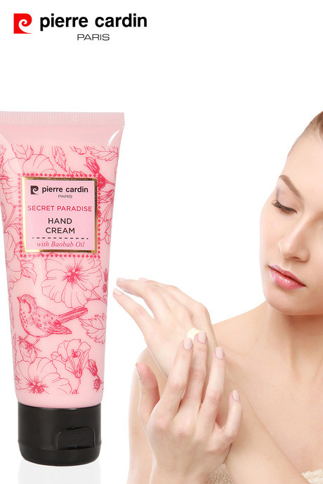 کرم دست مرطوب کننده اورجینال پیرکاردین حاوی ویتامینE و روغن بایوباب