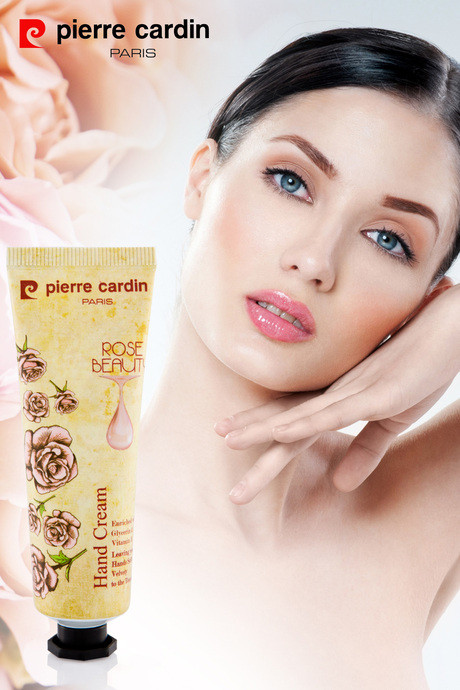 کرم مرطوب کننده دست اورجینال پیرکاردین با رایحه ی گل رز ویتامینE _ حجم ۳۰ و ۷۵میل