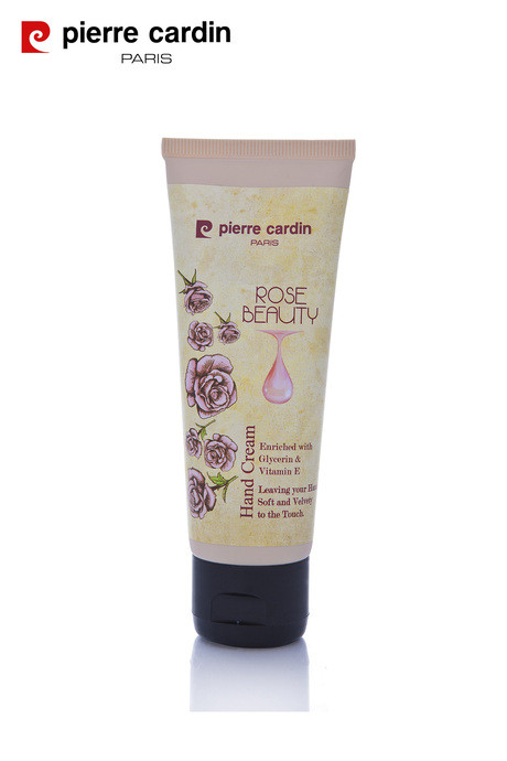 کرم مرطوب کننده دست اورجینال پیرکاردین با رایحه ی گل رز ویتامینE _ حجم ۳۰ و ۷۵میل
