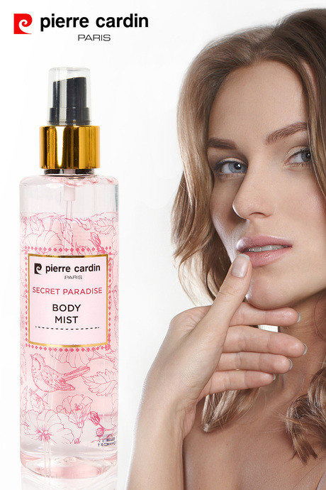 اسپری بدن اورجینال پیرکاردین کازمتیک با رایحه رز _ ۲۰۰میل