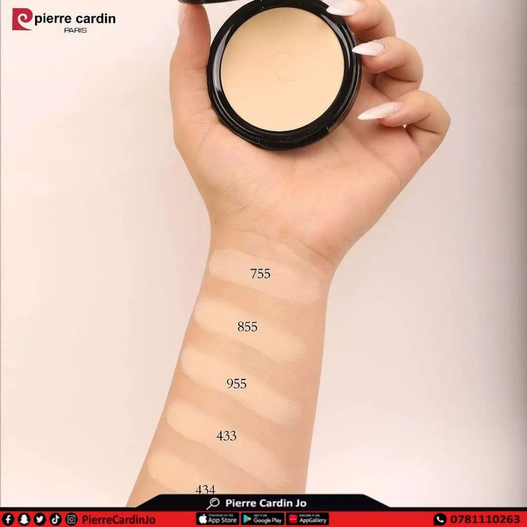 پودر فشرده (پنکک ) اورجینال پیرکاردین مدل پرسلن ادیشن _ ۱۲گرم