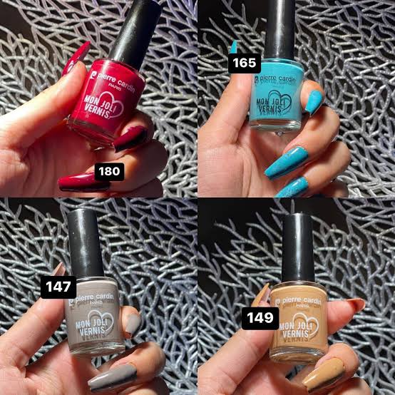 لاک ناخن مونت جولی ورنیس اورجینال پیرکاردین _ ۱۰میل