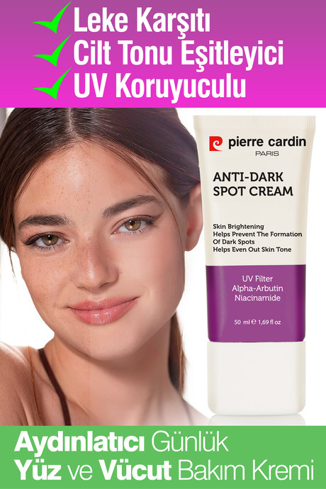 کرم مراقبت روزانه صورت و بدن، ضد لک و یکسان کننده رنگ پوست، محافظ UV، روشن کننده اورجینال پیرکاردین 50میل