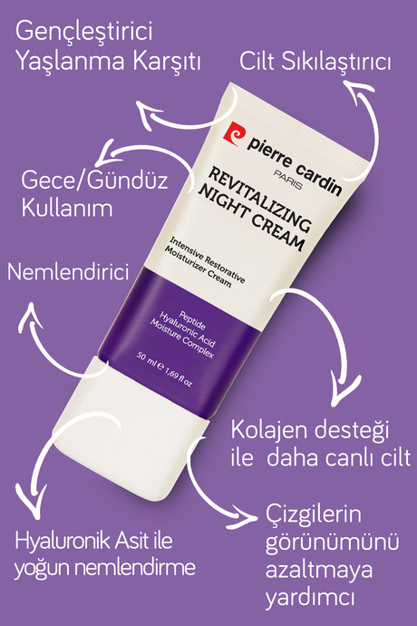 کرم شب ترمیم کننده ،ضد پیری و جوان کننده قوی اورجینال پیرکاردین _ ۵۰میلل