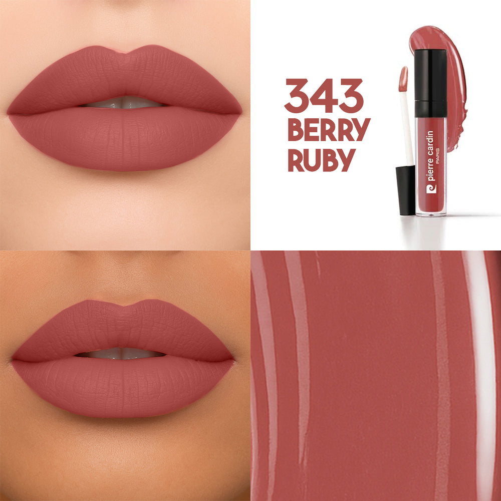 رژلب مایع ماندگار ضدبوسه پیرکاردین Pierre Cardin