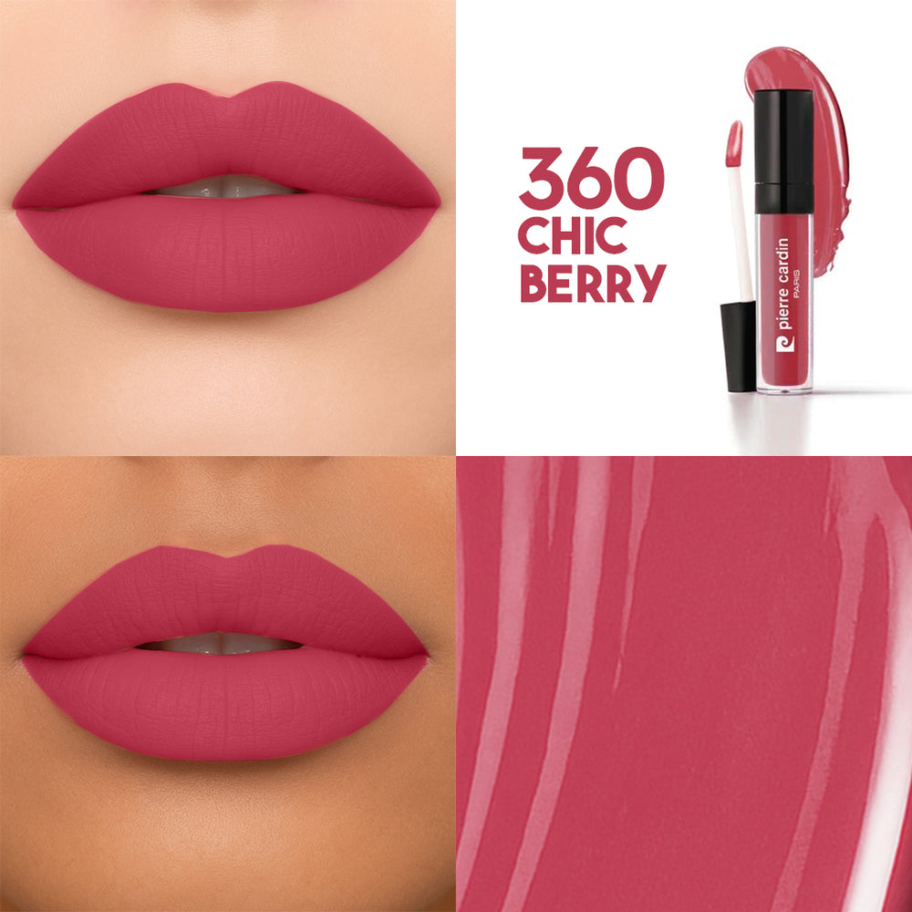 رژلب مایع ماندگار ضدبوسه پیرکاردین Pierre Cardin