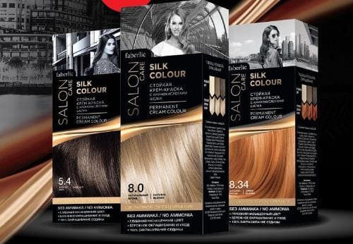 رنگ مو دائمی اورجینال سیلک کالر فابرلیک.