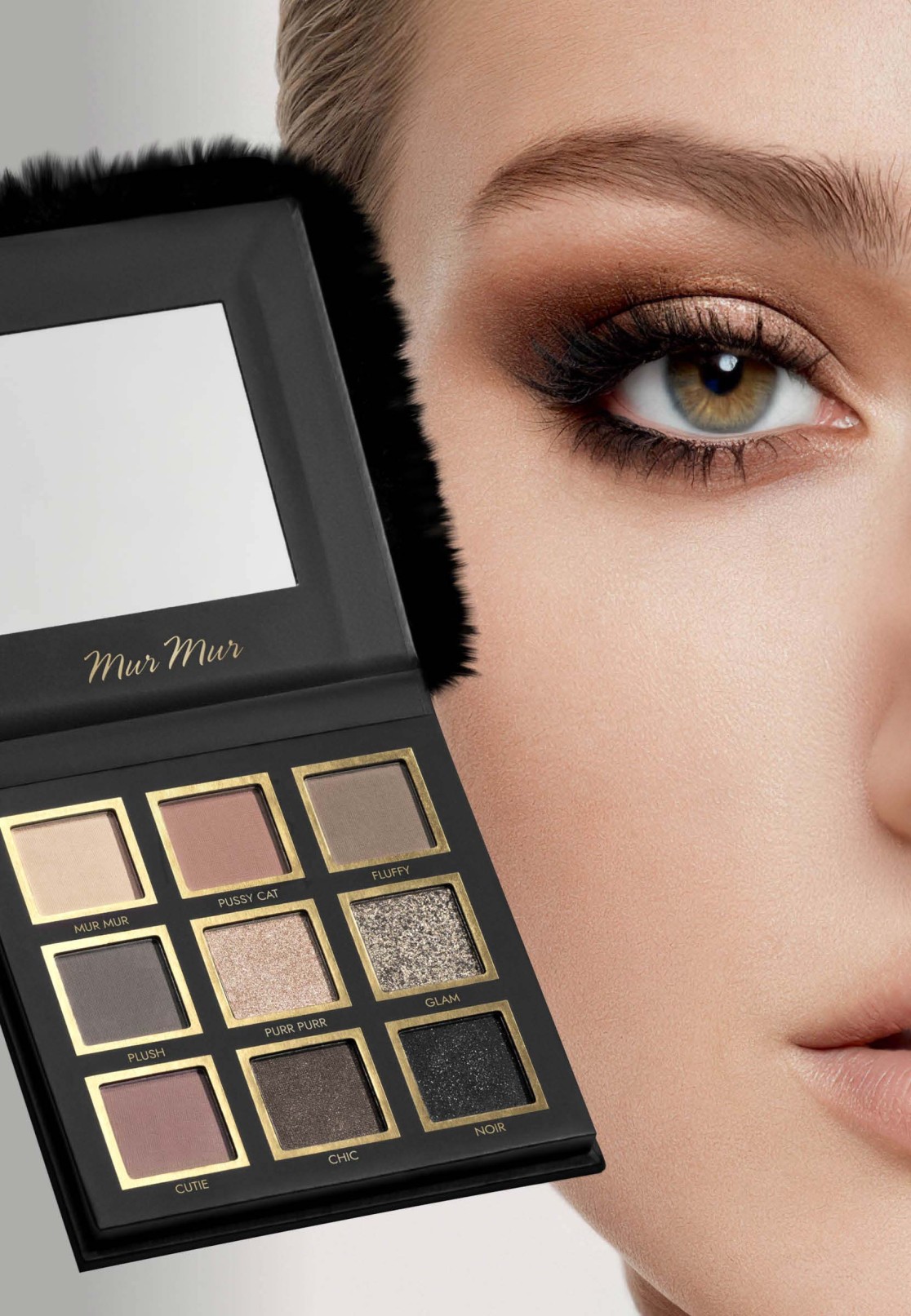 پالت سایه چشم اورجینال فابرلیک مدل  Mur Mur Noir _ وزن محصول 8/1گرم