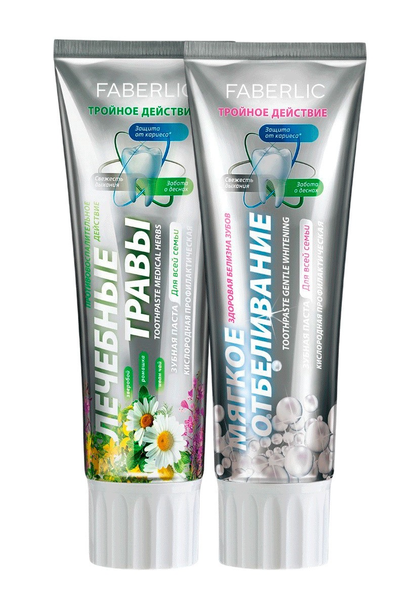 خمیردندان سفیدکننده ملایم محفظ اکسیژن فابرلیک 2246 _ 75mL