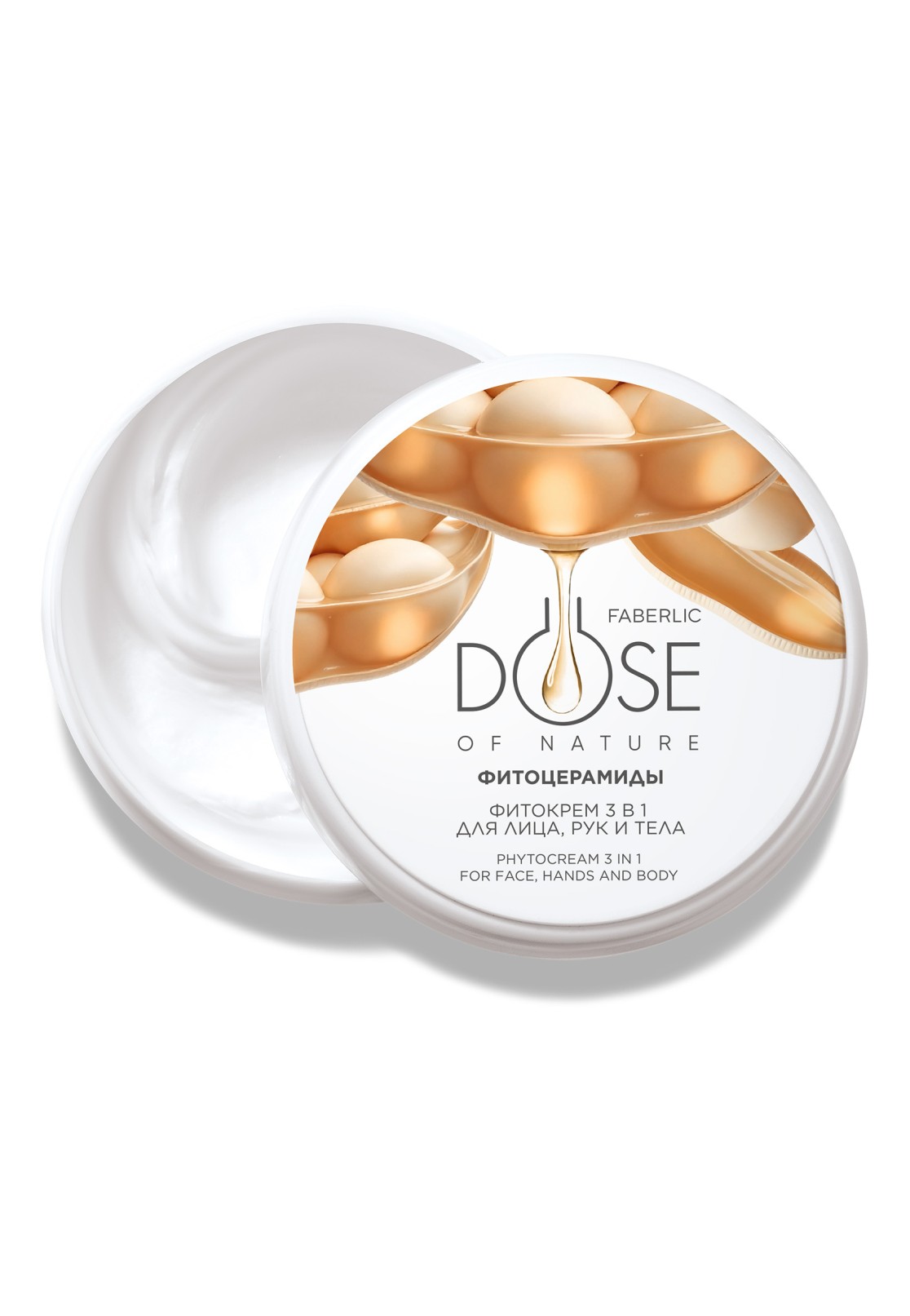 فیتوکرم ۳ در ۱ دوز آو نیچر برای  صورت، دست و بدن فابرلیک 14007 _ ۱۵۰میل