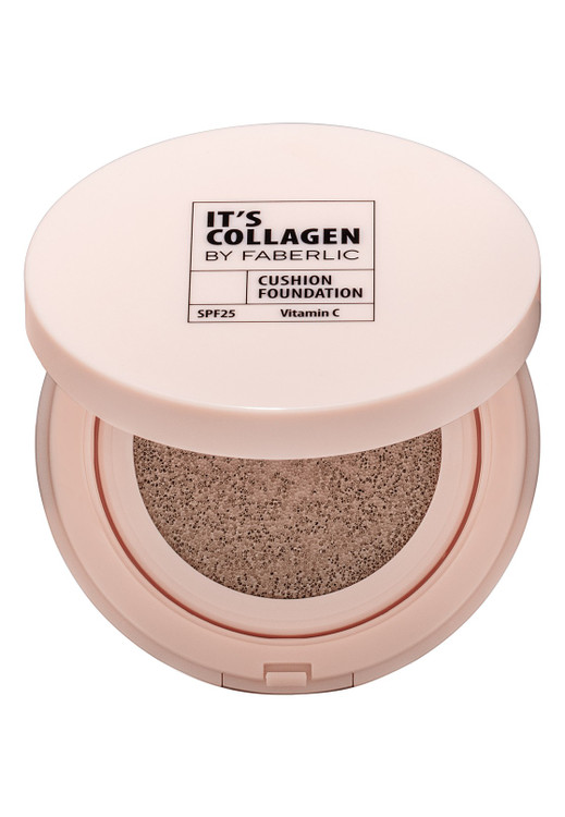 سرم کرم پودر مدل ایتز کلاژن کوشن فابرلیک _ 12گرم