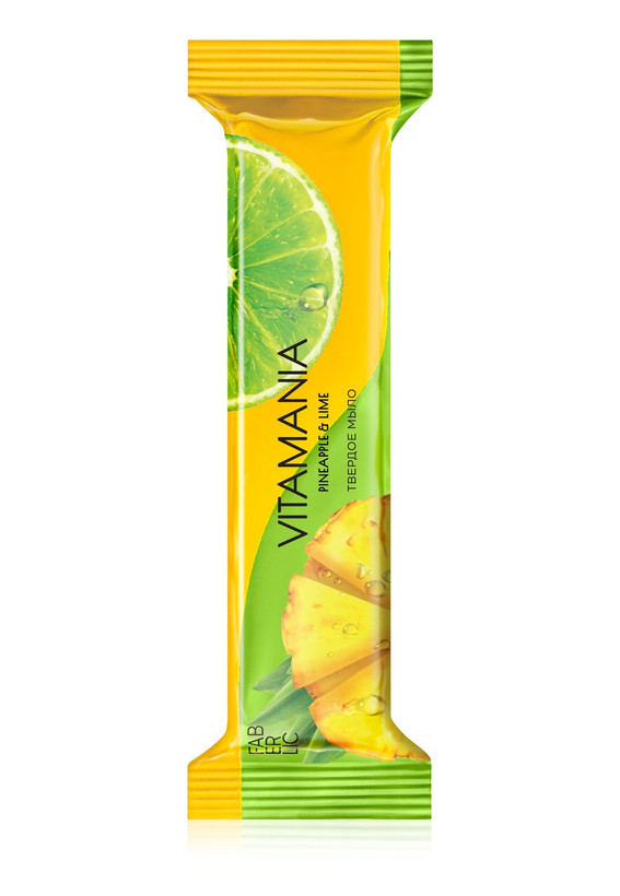 صابون جامد آناناس و لیموترش ویتامانیا فابرلیک 2921 _ 82گرم