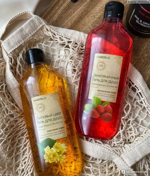 ژل دوش توت فرنگی وحشی فابرلیک 20005 _ 380میل